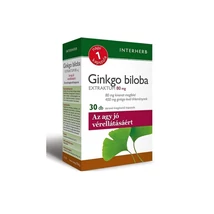 Interherb NAPI1 Ginkgo biloba Extraktum 80mg 30x