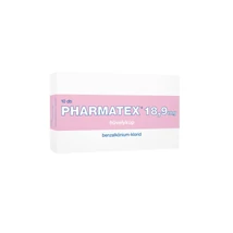 Pharmatex 18,9 mg hüvelykúp 10x