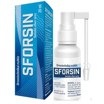 Sforsin Horkolás elleni spray (orvostechnikai eszköz) 20 ml