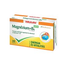 Walmark Magnézium + B6 vitamin Aktív tabletta 30x