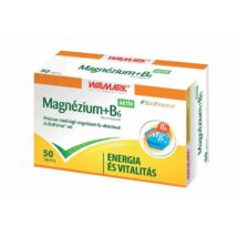 Walmark Magnézium + B6 vitamin Aktív tabletta 50x