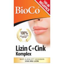 BioCo Lizin C+Cink Komplex 30x