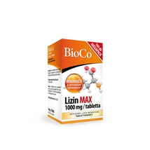 BioCo Lizin MAX 1000 mg / tabletta étrend-kiegészítő tabletta 100 db