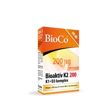 Bioco Bioaktív K2 200 Mikrogramm K1+D3 Komplex tabletta 60x