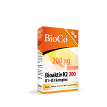 Bioco Bioaktív K2 200 Mikrogramm K1+D3 Komplex tabletta 60x