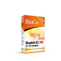 Bioco Bioaktív K2 200 Mikrogramm K1+D3 Komplex tabletta 60x