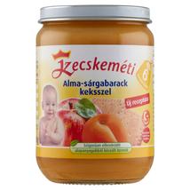 Kecskeméti alma-sárgabarack keksszel bébidesszert 6 hónapos kortól 190 g