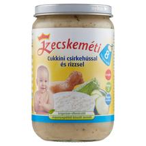 Kecskeméti cukkini csirkehússal és rizzsel komplett egytálétel 8 hónapos kortól 220 g