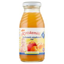 Kecskeméti őszibarack-sárgabarack bébiital 4 hónapos kortól 0,2 l