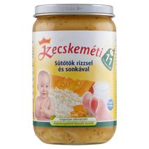 Kecskeméti sütőtök rizzsel és sonkával bébiétel 11 hónapos kortól 220 g