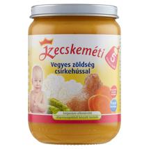 Kecskeméti vegyes zöldség csirkehússal bébiétel 5 hónapos kortól 190 g