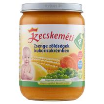Kecskeméti zsenge zöldségek kukoricakrémben 4 hónapos kortól 190 g