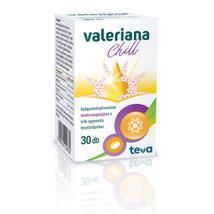 Valeriana Chill gyógynövénykivonatok kendermagolajban étrend-kiegészítő lágy zselatin kapszula 30x