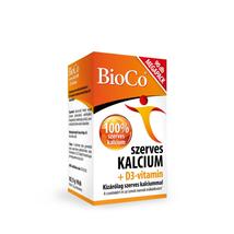 BioCo szerves KALCIUM + D3-vitamin MEGAPACK 90x
