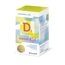 Goodwill D3-vitamin KID 1000 NE rágótabletta 90x Goodwill D3-vitamin KID 1000 NE rágótabletta 90x