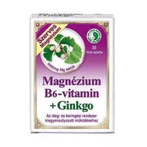 Dr Chen Magnézium B6-vitamin + Ginkgo Forte tabletta 30x