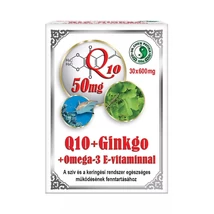 Dr Chen Q10 Ginkgo Omega-3 E-vitaminnal kapszula 30x