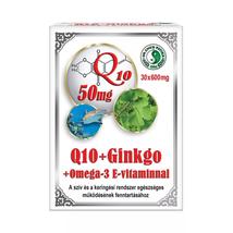 Dr Chen Q10 Ginkgo Omega-3 E-vitaminnal kapszula 30x