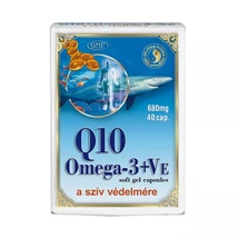 Dr Chen Q10 Koenzim Omega-3 E-vitaminnal kapszula 40x