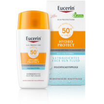 Eucerin Sun Hydro-Protect ultra könnyű napozó fluid arcra SPF50+ 50 ml ÚJ!