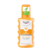 Eucerin Sun Oil Control Dry Touch Színtelen napozó spray FF50+ 200ml (régi név: Sun Sensitive Protect)