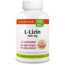 Interherb XXL 90x L-Lizin 500 mg+C-vitamin kapszula