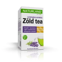 Naturland Prémium Zöld Tea levendulavirággal 20x1,5g