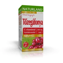 Naturland Tőzegáfonya komplex kapszula C-vitaminnal és nyírfakivonattal 30x