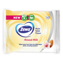 Zewa Almond Milk nedves toalettpapír 42x