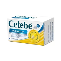 Cetebe Immuntrio C+Cink+D-vitamin kapszula 60x