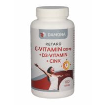 Damona C-vitamin 1000 mg + D3 + cink retard tabletta 100x