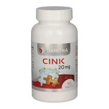 Damona Cink 20 mg tabletta 60x