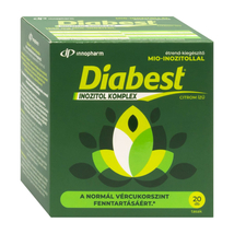 Innopharm Diabest Inozitol Komplex étrend-kiegészítő por belsőleges oldathoz, citrom ízben 20x
