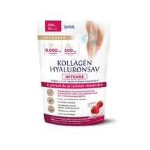 Interherb Kollagén & Hyaluronsav INTENSE italpor eperkrém 300 g 25 adag