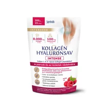 Interherb Kollagén & Hyaluronsav INTENSE italpor málnaízű 300 g 25 adag