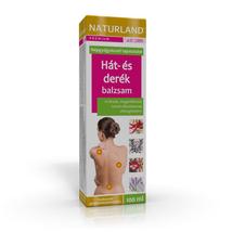 NATURLAND Hát- és derék balzsam 100 ml