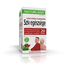 NATURLAND Szív egészsége gyógynövény teakeverék 20×1,3 g