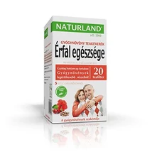 NATURLAND Érfal egészsége gyógynövény teakeverék 20×1,5 g
