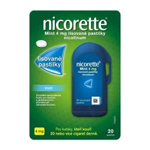 Nicorette Mint 4 mg Mentolos préselt szopogató tabletta 20x