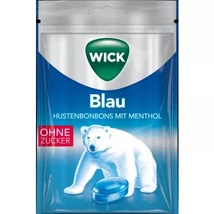 Wick torokcukorka Blau mentolos cukormentes 72g