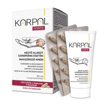 Akciós Karpal Forte masszírozó krém+ Karpa-L kapszula 50 ml+ 30x