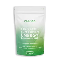 Akciós Nutriqa Bio Szuper Zöld Energia porkeverék 125g