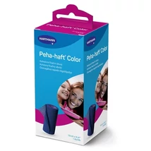 Peha-haft® Color öntapadó kék kötésrögzítő pólya 10 cm x 4 m