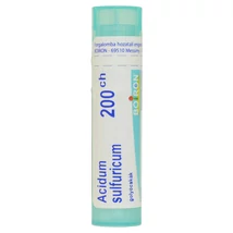 Acidum Sulfuricum  Golyócskák 200CH 4g Acidum Sulfuricum  Golyócskák 200CH 4g