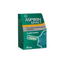 Aspirin Effect 500 mg szájban diszpergálódó granulátum 10x
