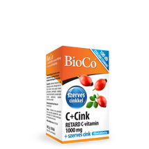 BioCo C+Cink Retard C-vitamin 1000mg+szerves Cink filmtabletta 100x