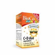 BioCo C+D duo JUNIOR rágótabletta 100x