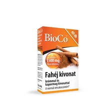 BioCo Fahéj kivonat krómmal és kapormag kivonattal 60x