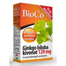 BioCo Ginkgo Kivonat 120mg tabletta 90x