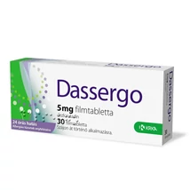 Dassergo 5 mg filmtabletta 30x